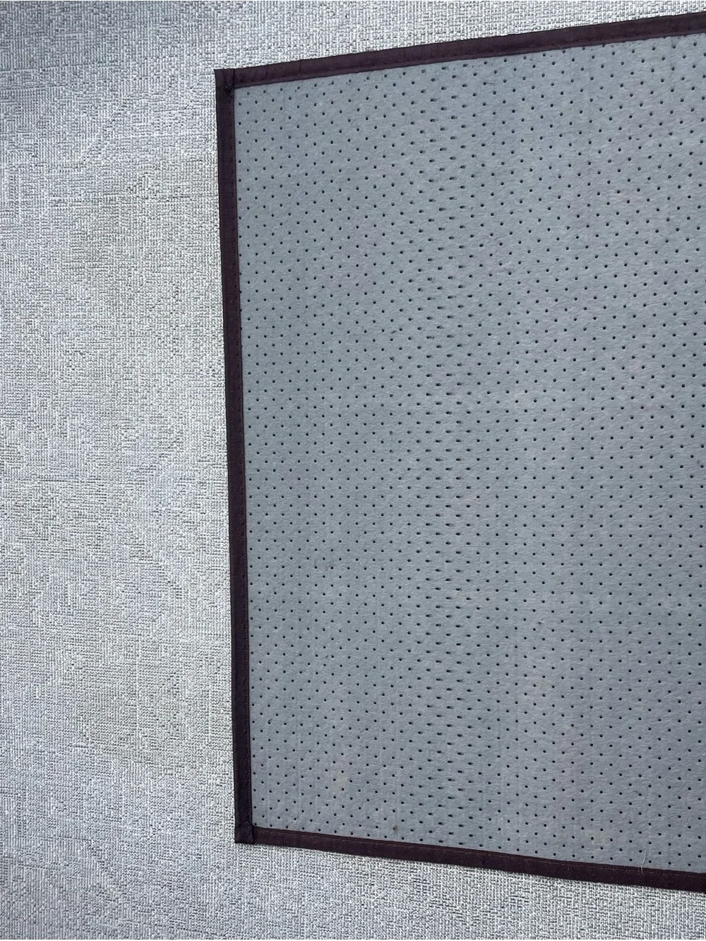RAW Bamboo Doormat with Red Logo - RAW Smoked Here
